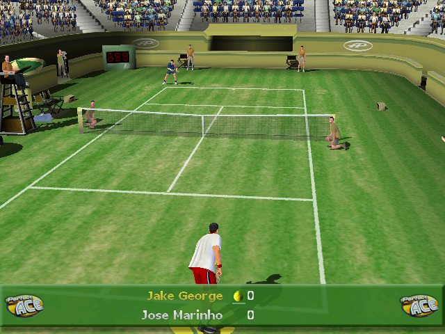 Perfect Ace: Pro Tournament Tennis screenshot 4 for Playstation 2